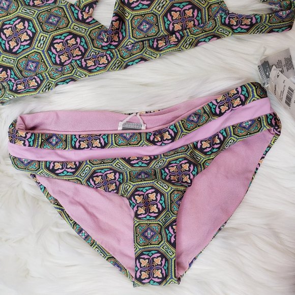 NWT O'Neill Girls Evelyn Bikini Swimsuit - Picture 6 of 10
